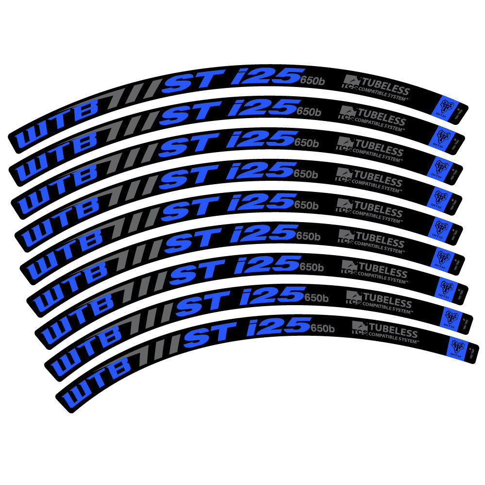 Stickers WTB ST i25 compatibles Autocollants roues VTT 29"