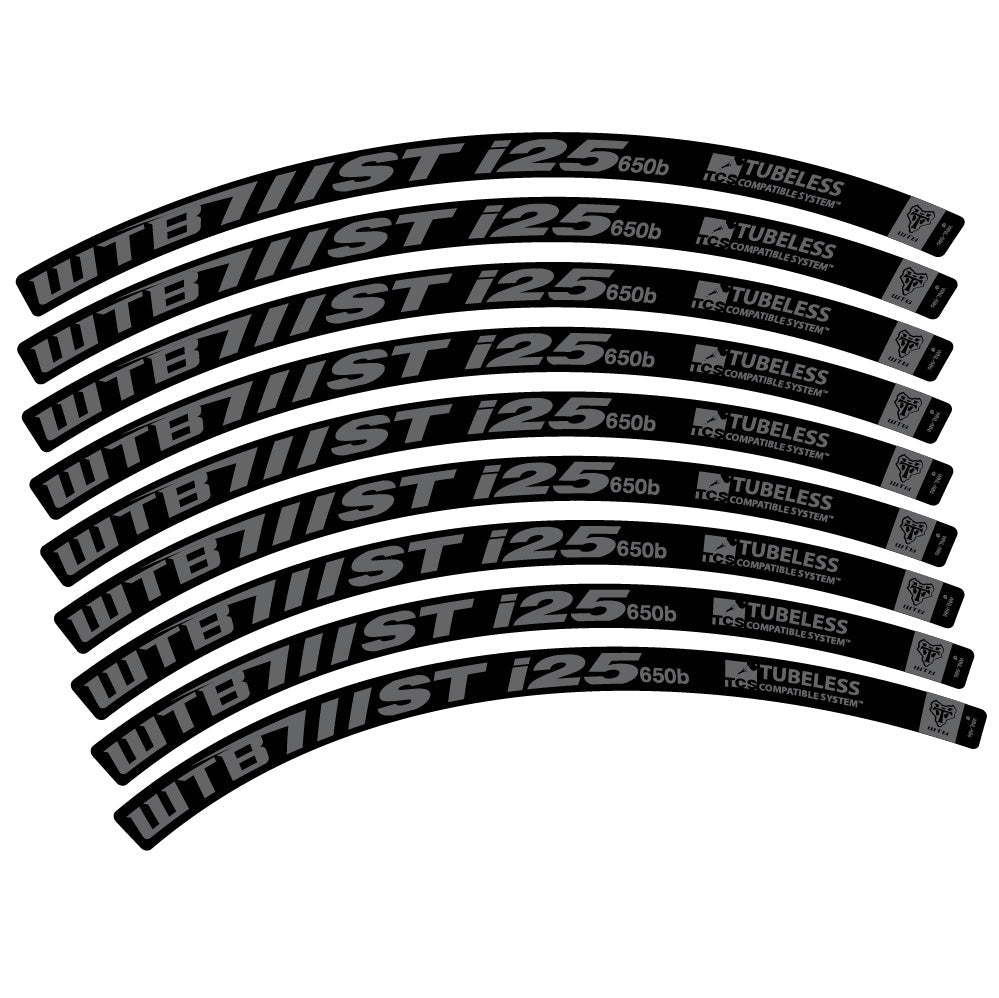 Stickers WTB ST i25 compatibles - Autocollants roue vélo VTT