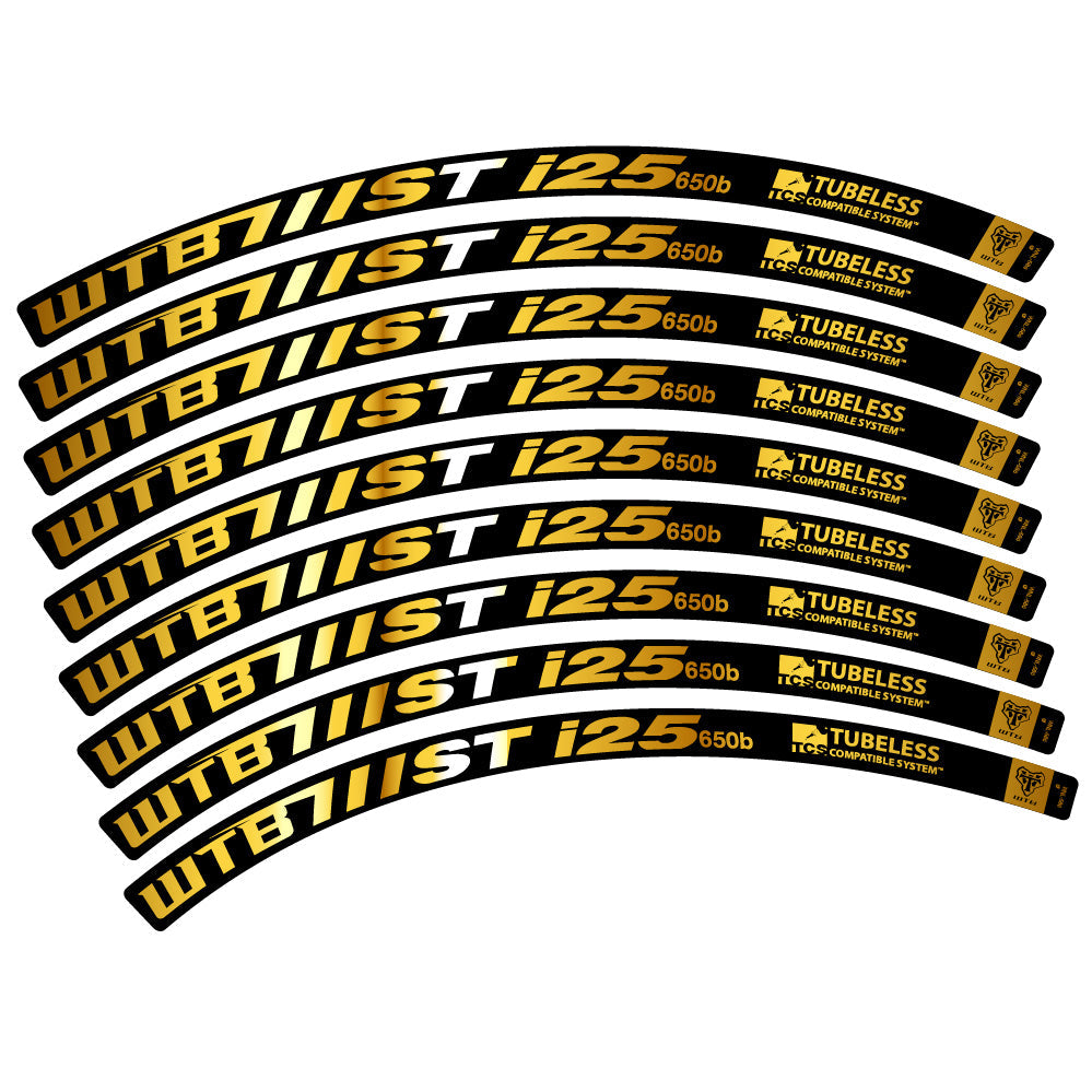 Stickers WTB ST i25 compatibles Autocollants roues VTT 29"