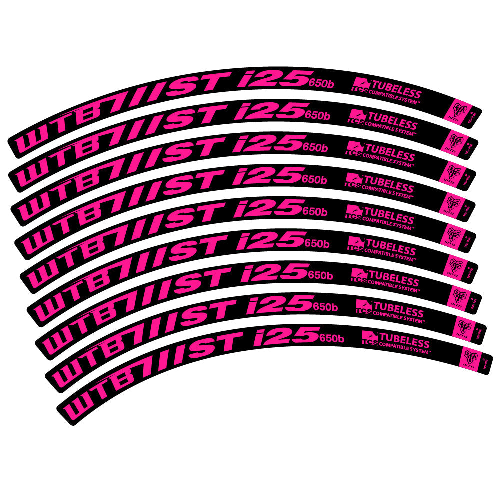 Stickers WTB ST i25 compatibles Autocollants roues VTT 29"