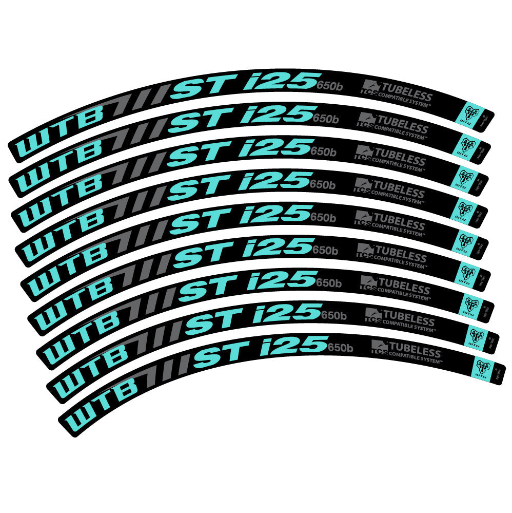 Stickers WTB ST i25 compatibles Autocollants roues VTT 29"