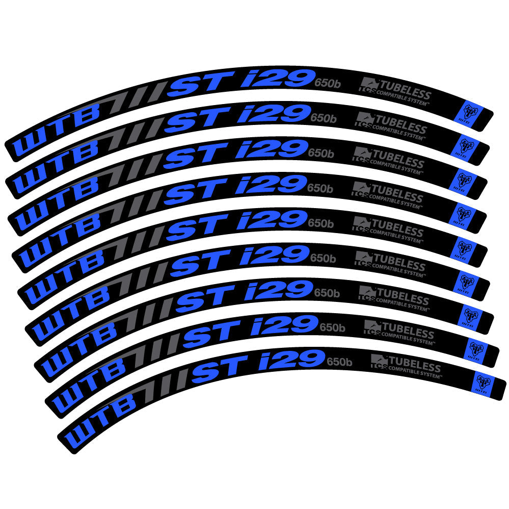 Stickers WTB ST i29 compatibles - Autocollants roue vélo VTT