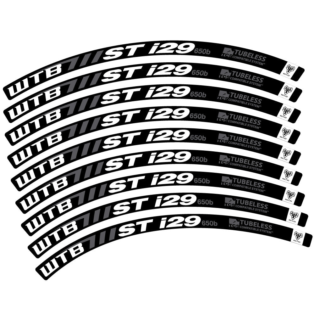 Stickers WTB ST i29 compatibles Autocollants roues VTT 27.5"