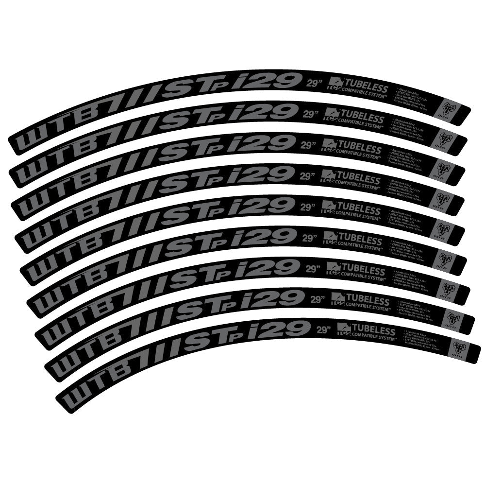 Stickers WTB ST i29 compatibles Autocollants roues VTT 29"