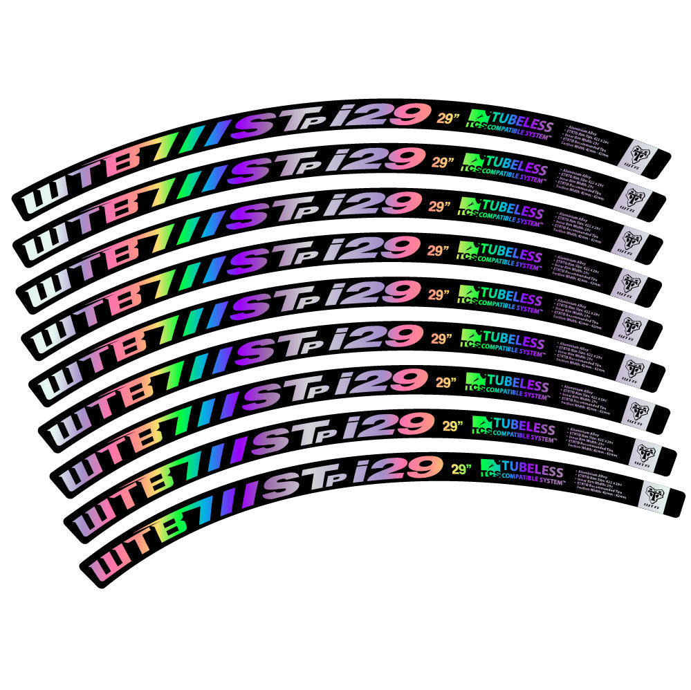 Stickers WTB ST i29 compatibles Autocollants roues VTT 29"