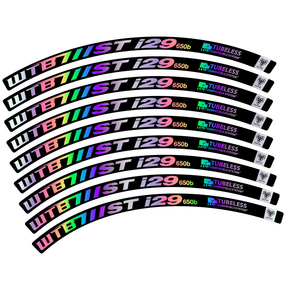 Stickers WTB ST i29 compatibles Autocollants roues VTT 27.5"