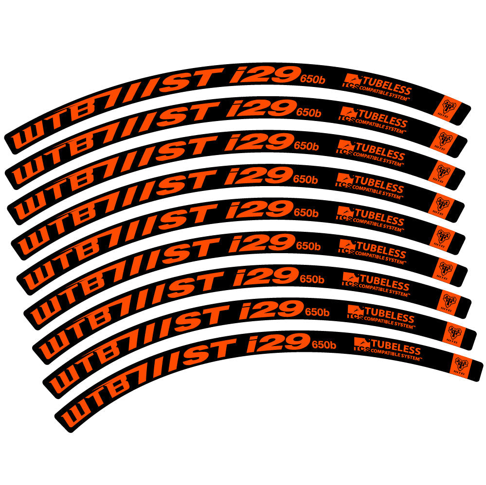 Stickers WTB ST i29 compatibles - Autocollants roue vélo VTT