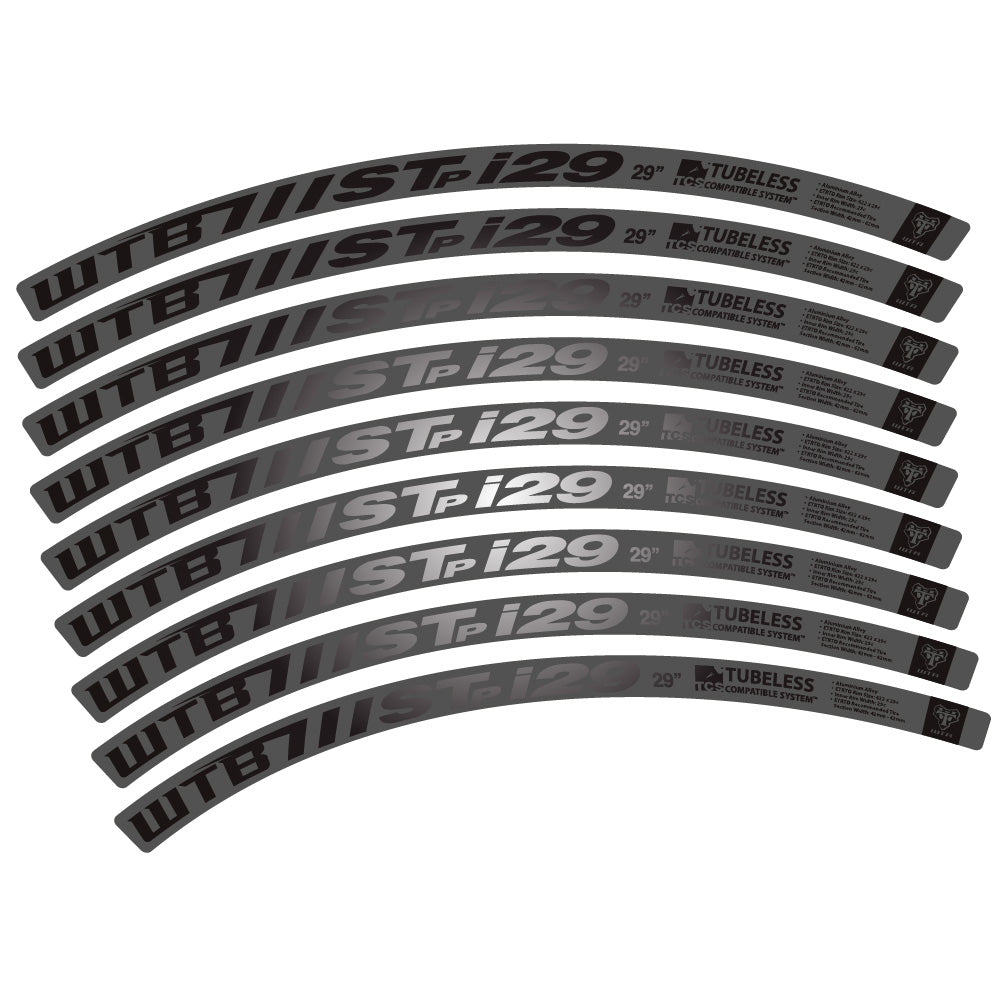 Stickers WTB ST i29 compatibles - Autocollants roue vélo VTT