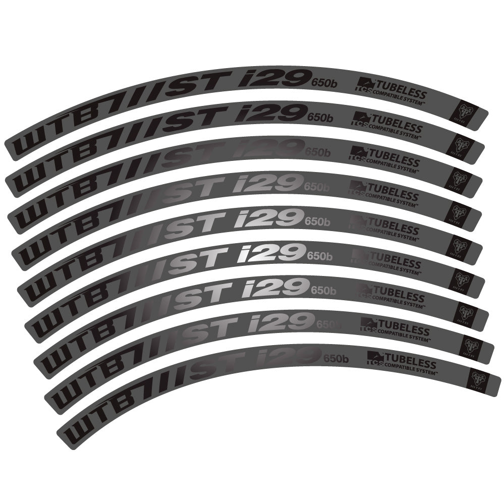 Stickers WTB ST i29 compatibles - Autocollants roue vélo VTT