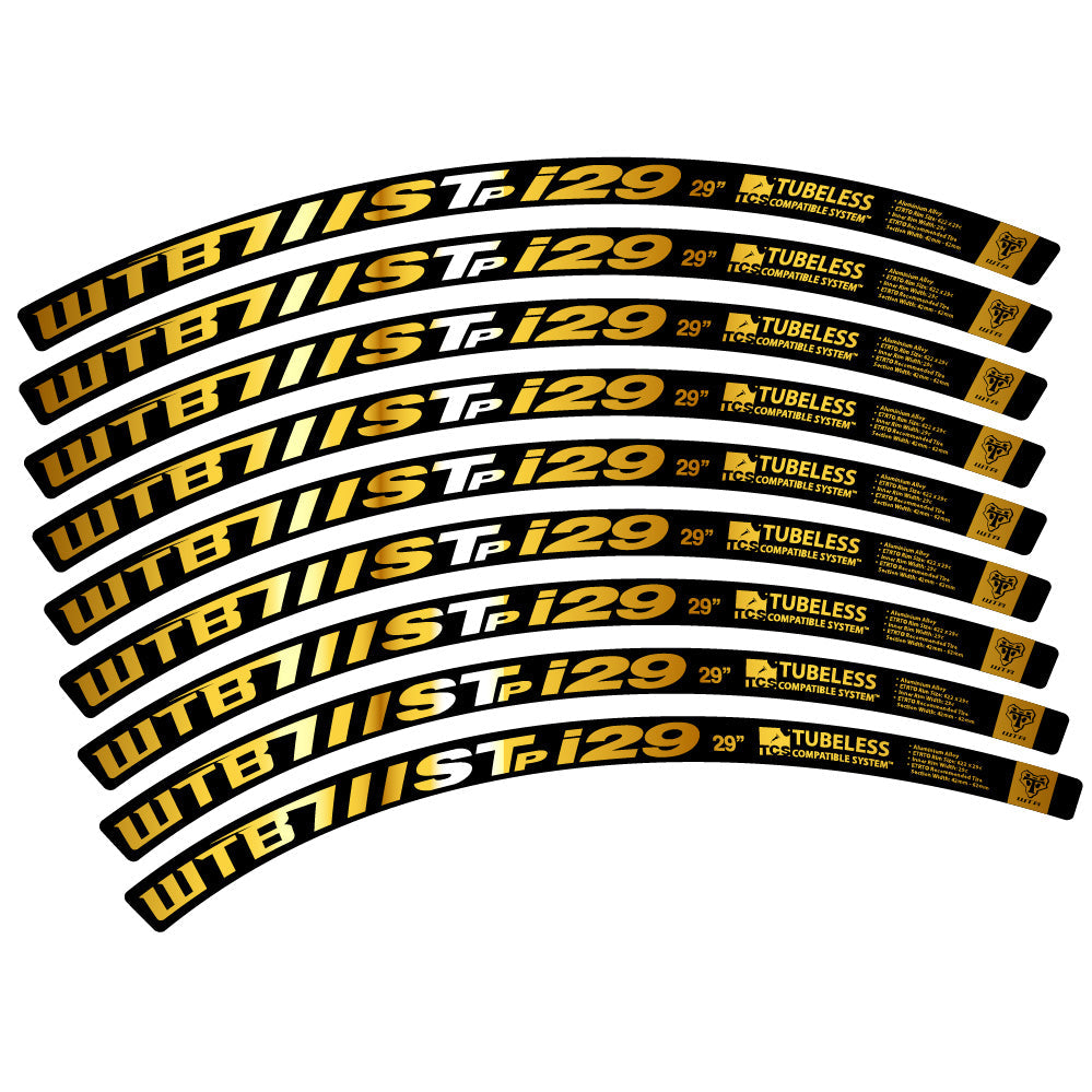 Stickers WTB ST i29 compatibles Autocollants roues VTT 29"
