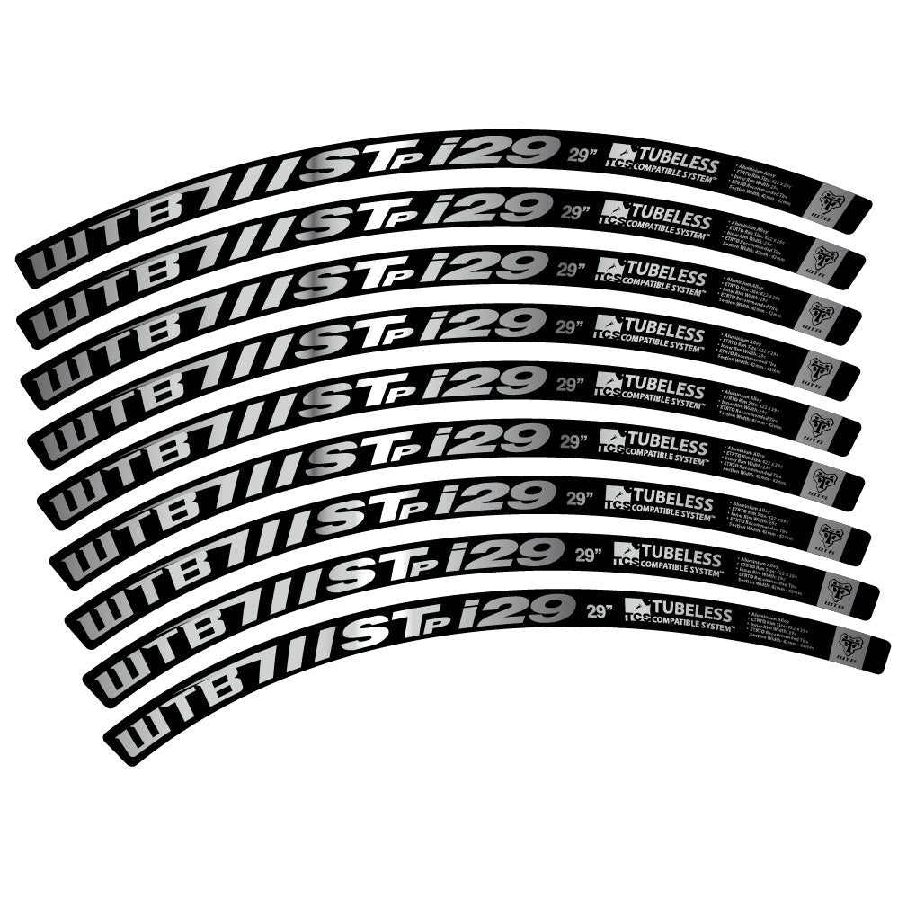 Stickers WTB ST i29 compatibles - Autocollants roue vélo VTT