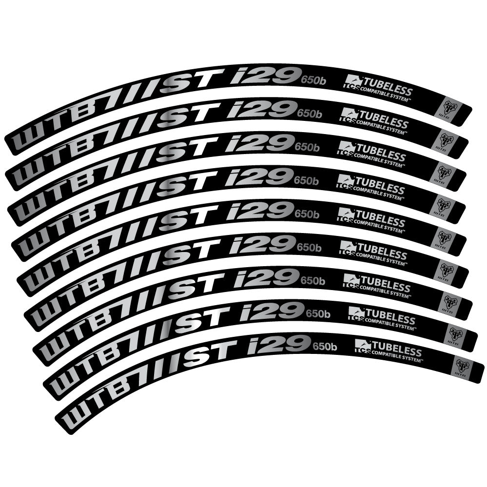 Stickers WTB ST i29 compatibles - Autocollants roue vélo VTT