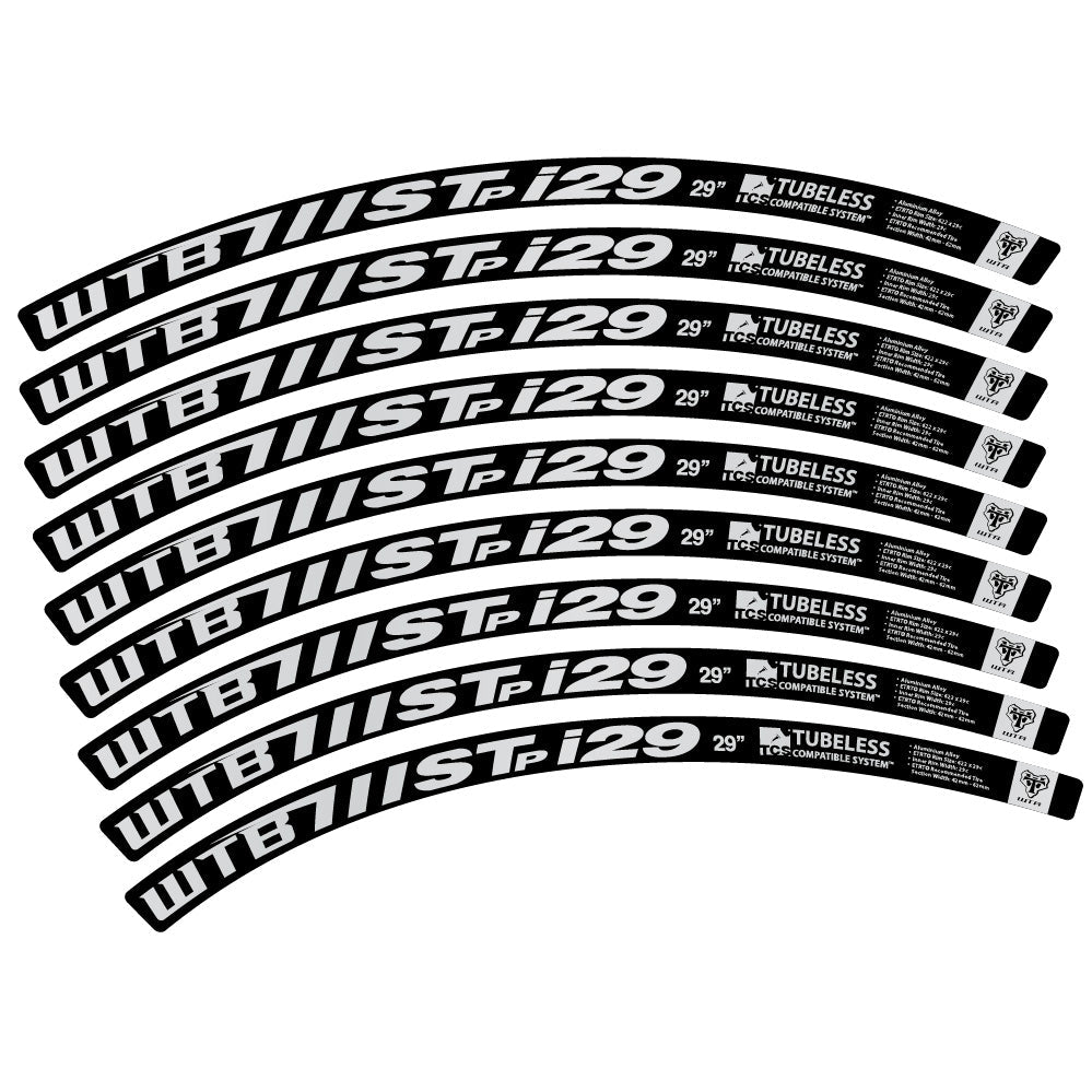 Stickers WTB ST i29 compatibles - Autocollants roue vélo VTT