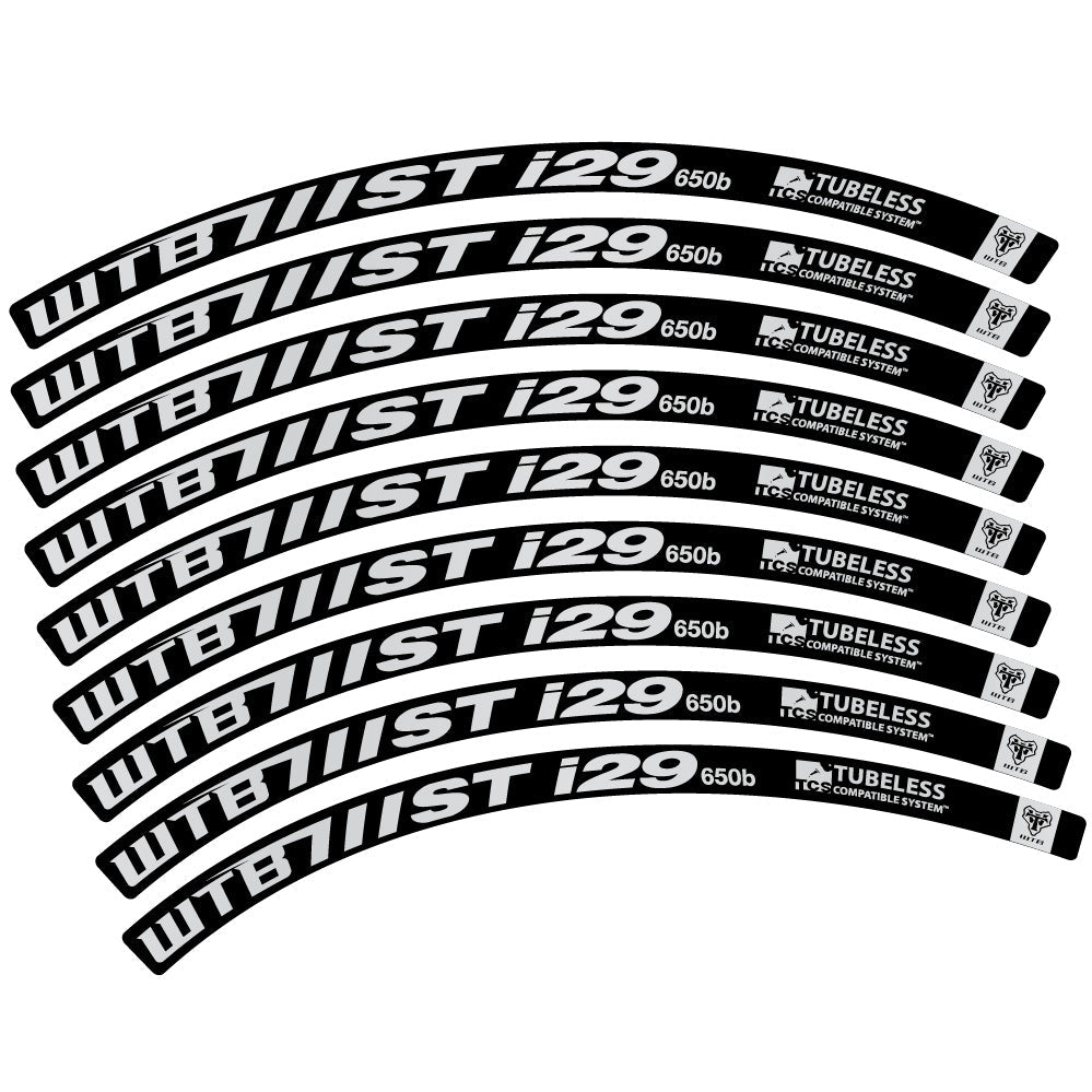 Stickers WTB ST i29 compatibles - Autocollants roue vélo VTT