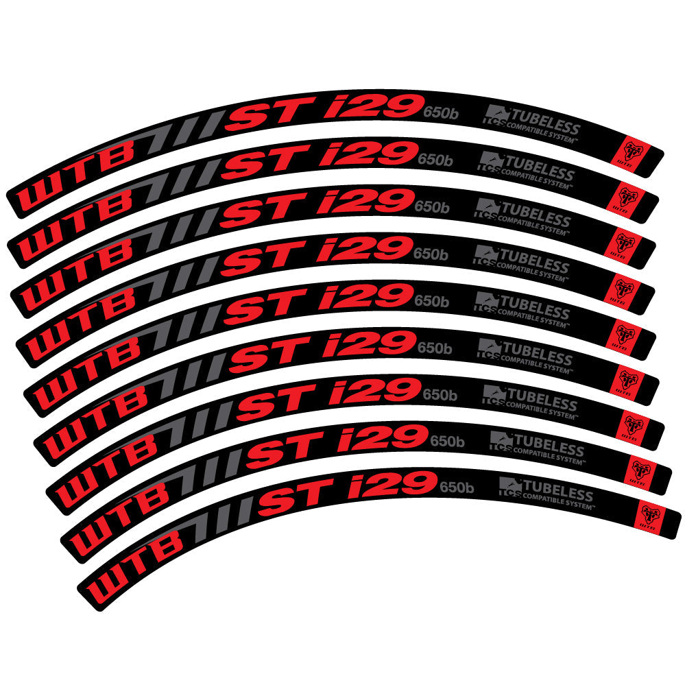 Stickers WTB ST i29 compatibles - Autocollants roue vélo VTT