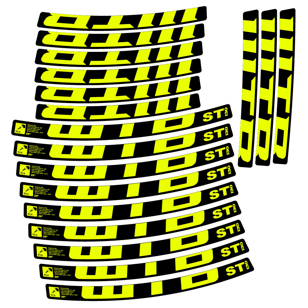Stickers WTB ST i30 compatibles Autocollants roues VTT 29"