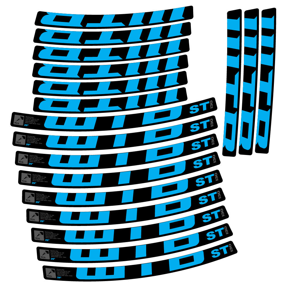 Stickers WTB ST i30 compatibles Autocollants roues VTT 29"