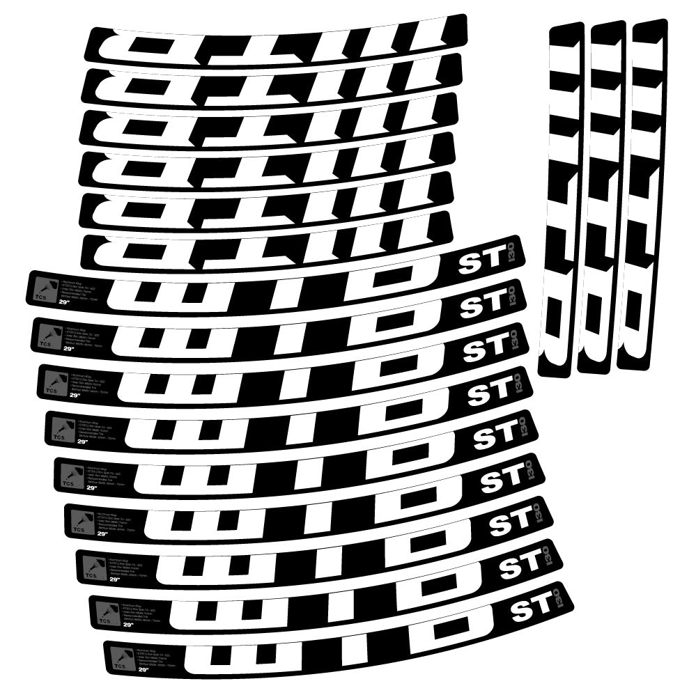 Stickers WTB ST i30 compatibles Autocollants roues VTT 29"