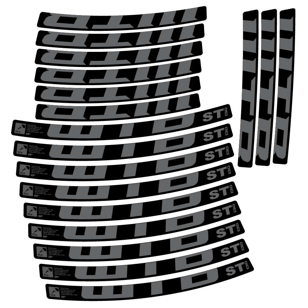 Stickers WTB ST i30 compatibles Autocollants roues VTT 29"