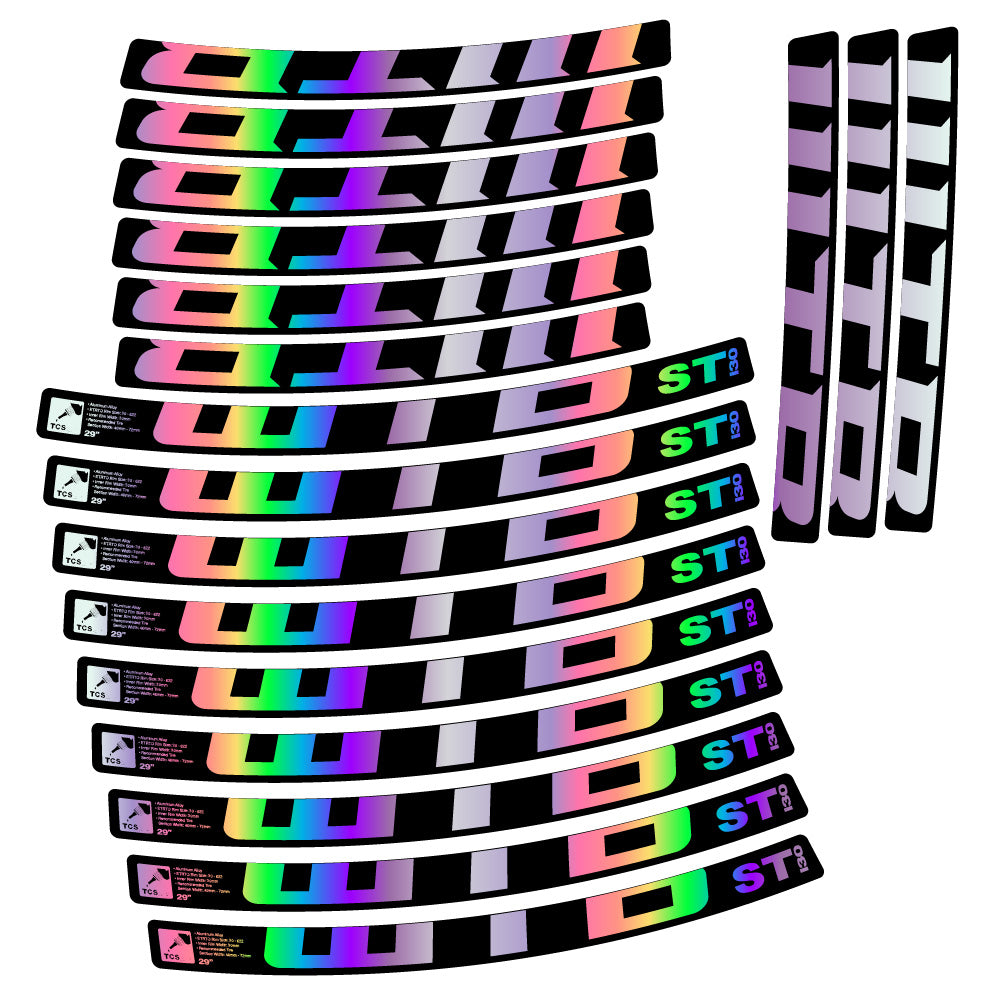 Stickers WTB ST i30 compatibles Autocollants roues VTT 29"