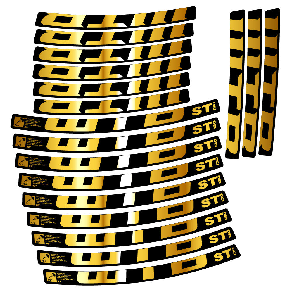 Stickers WTB ST i30 compatibles Autocollants roues VTT 29"