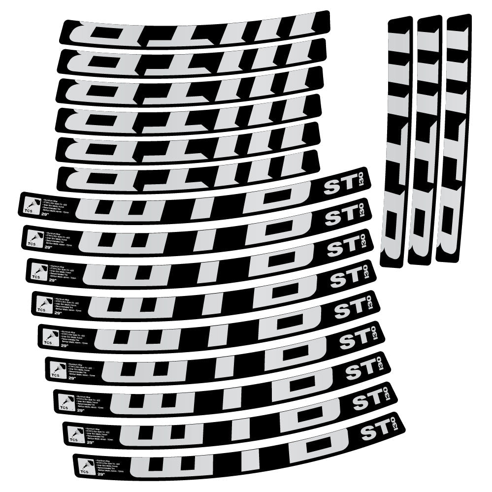 Stickers WTB ST i30 compatibles Autocollants roues VTT 29"