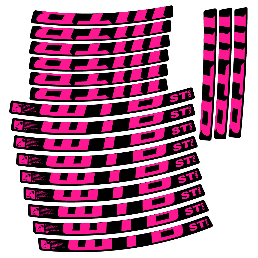 Stickers WTB ST i30 compatibles Autocollants roues VTT 29"