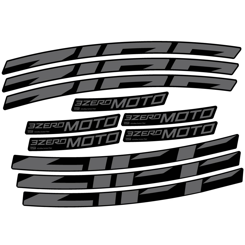 Stickers Zipp 3Zero Moto compatibles Autocollants roues VTT 29"