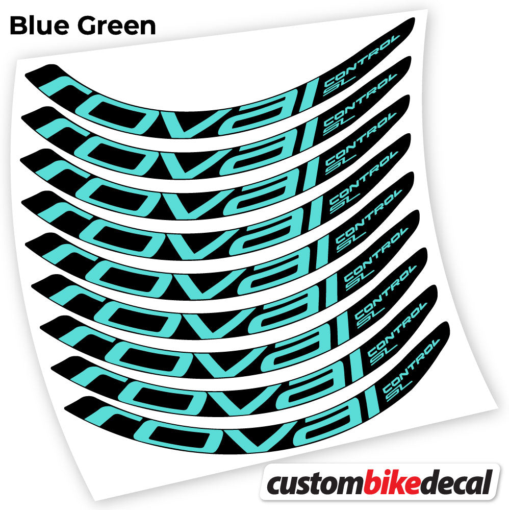 Decal for Roval Control SL MTB wheel – bike sticker vinyl