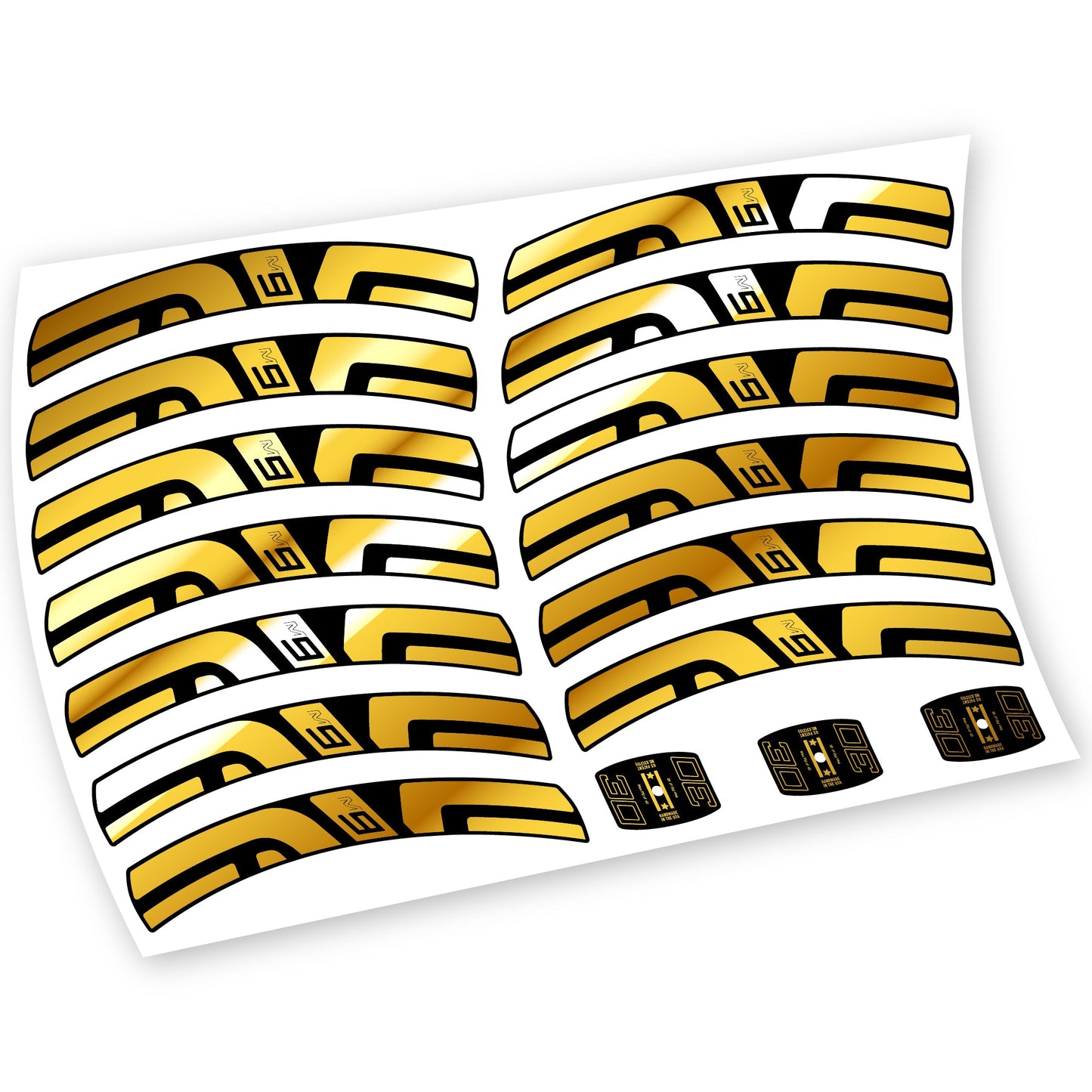 Stickers Enve M9 M930 compatibles Autocollants roues VTT