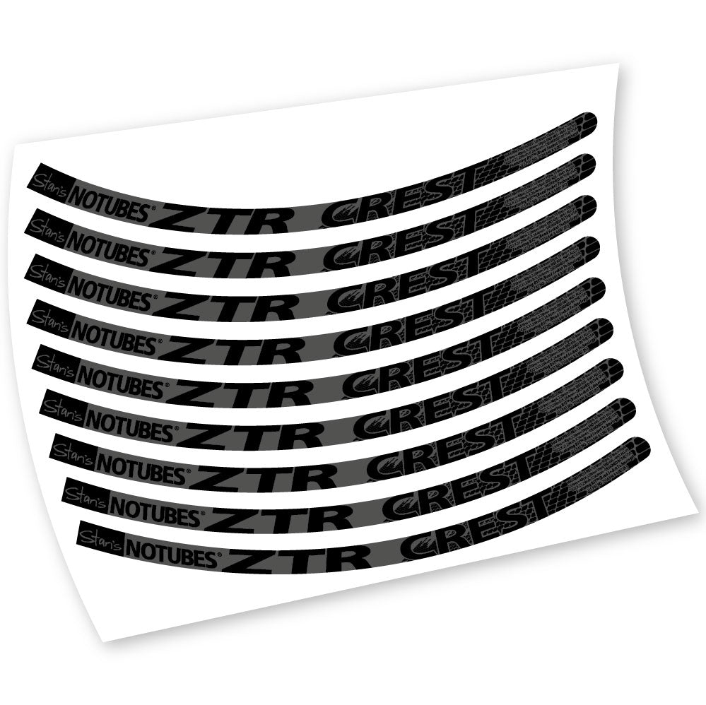 Stickers Notubes ZTR Crest compatibles Autocollants roues VTT 26"