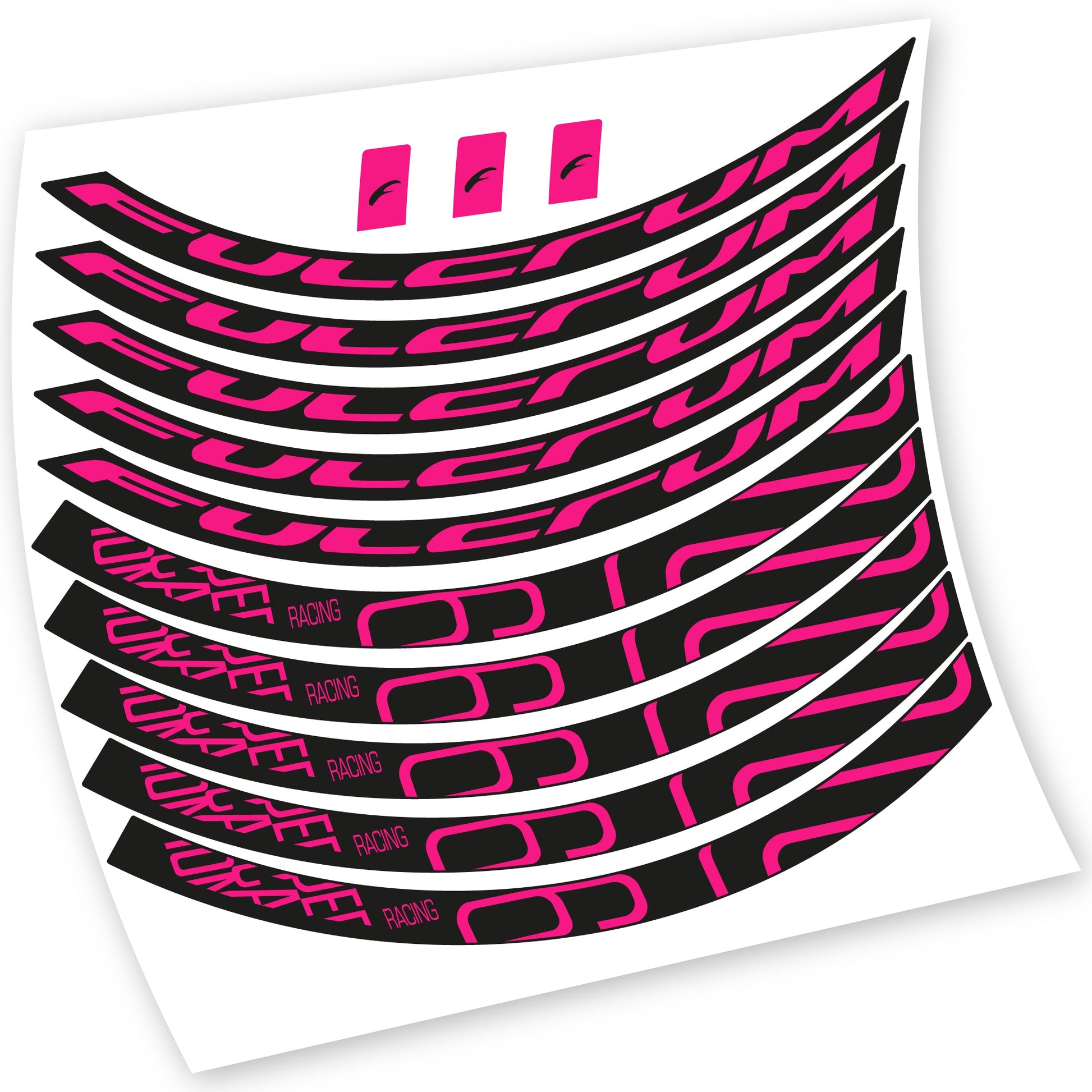Stickers Fulcrum Racing 6 compatibles Autocollants roues VTT