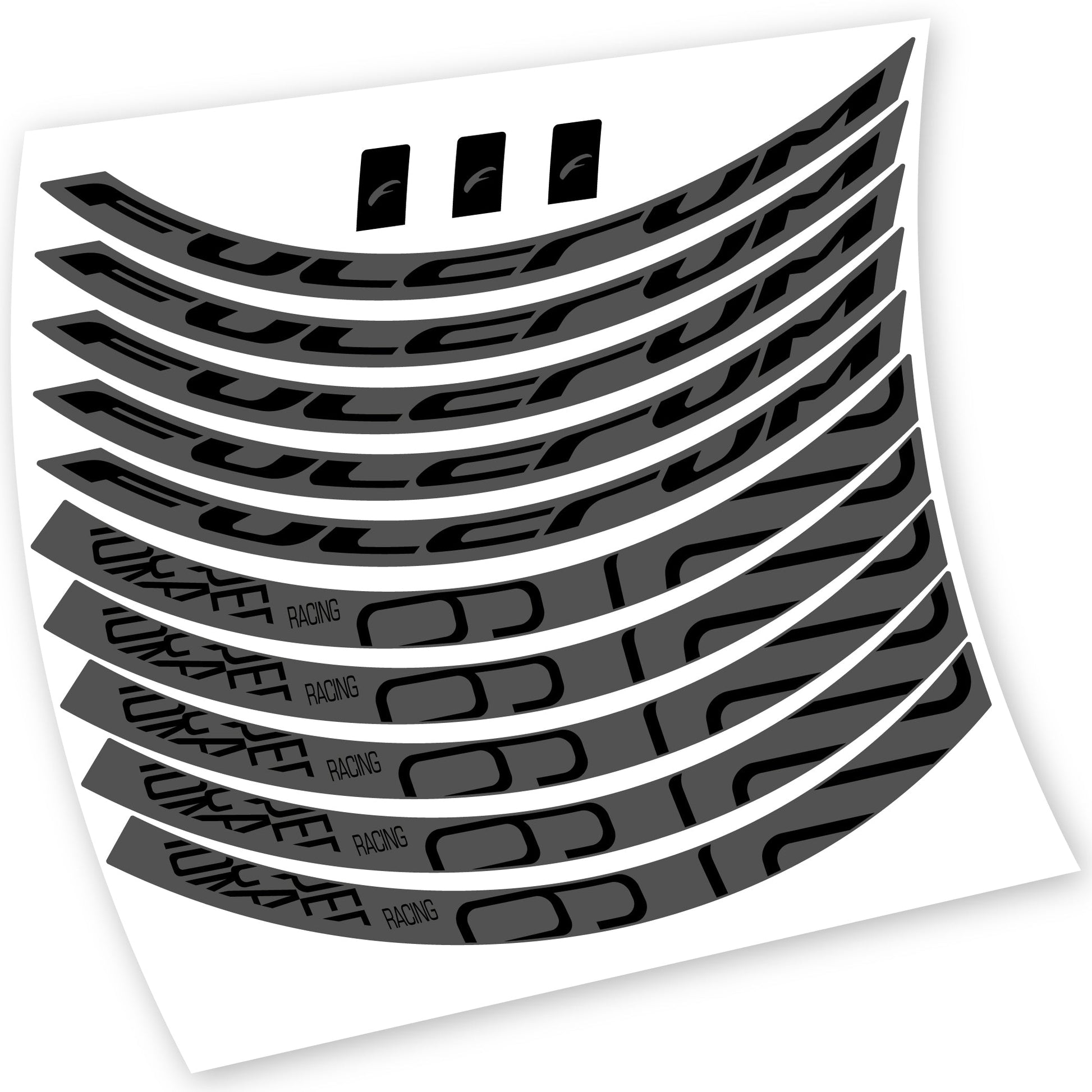 Stickers Fulcrum Racing 6 compatibles Autocollants roues VTT