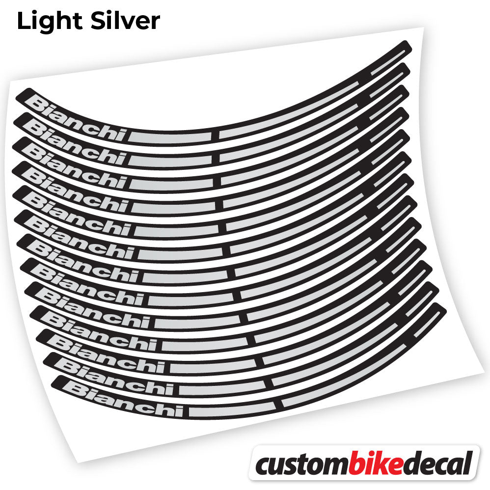 Decal for Bianchi MTB wheel – bike sticker vinyl
