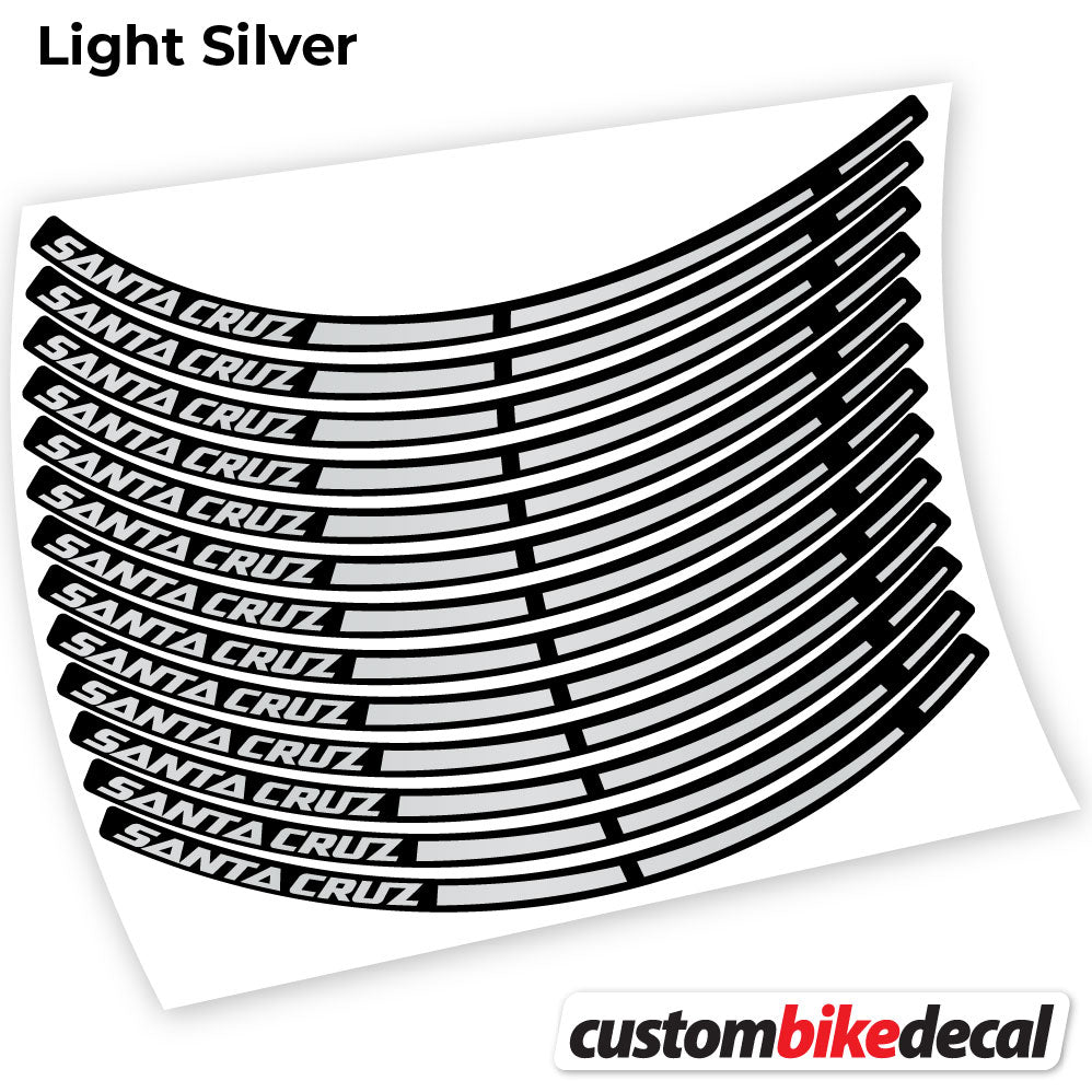 Decal for Santa Cruz Bikes Sticker Vinil MTB wheel – bike sticker vinyl