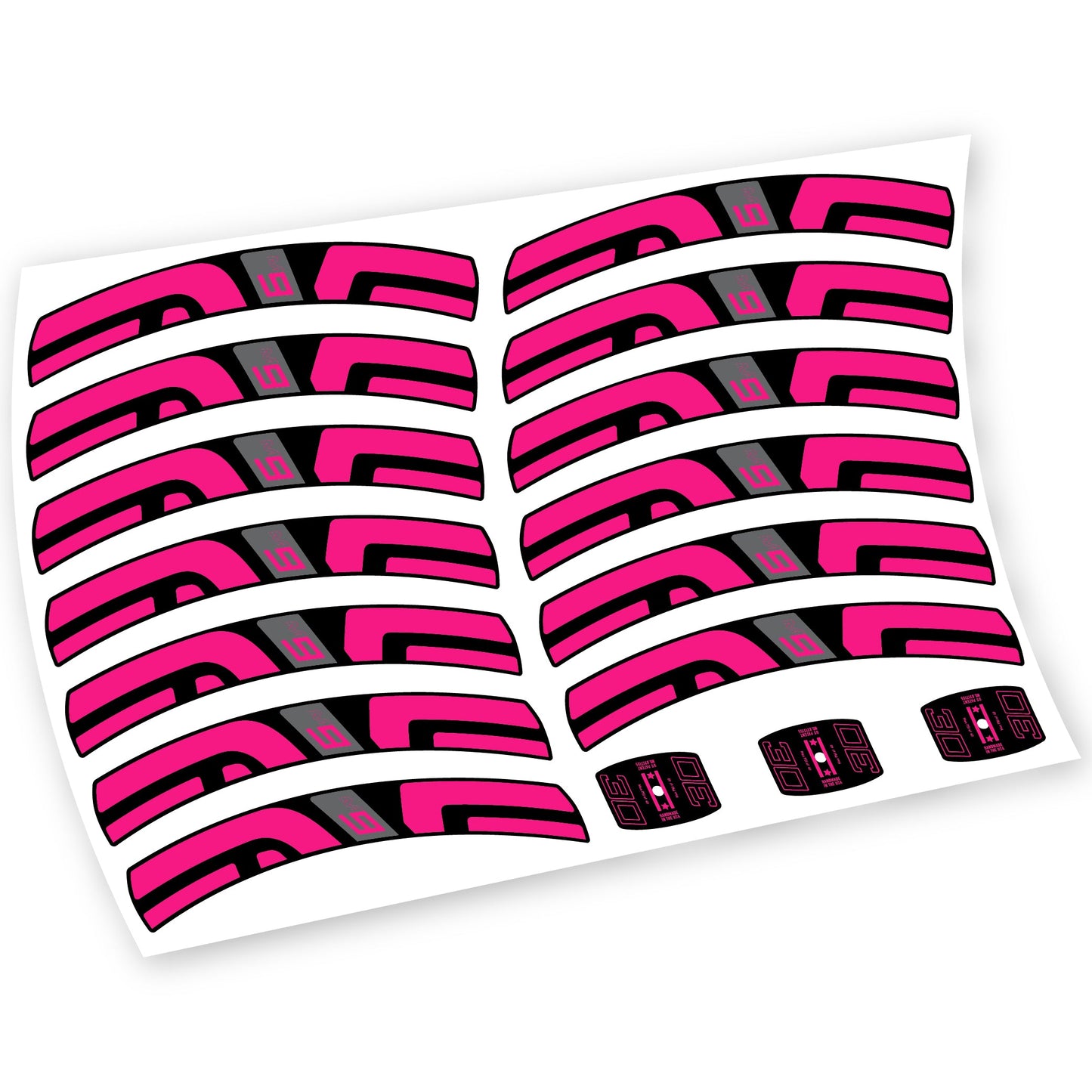 Stickers Enve M9 M930 compatibles Autocollants roues VTT