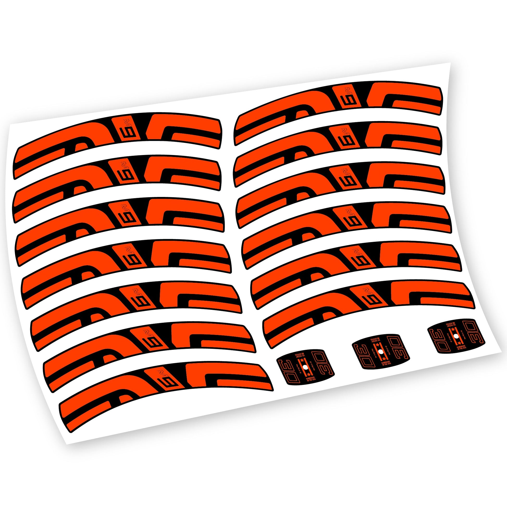 Stickers Enve M9 M930 compatibles Autocollants roues VTT