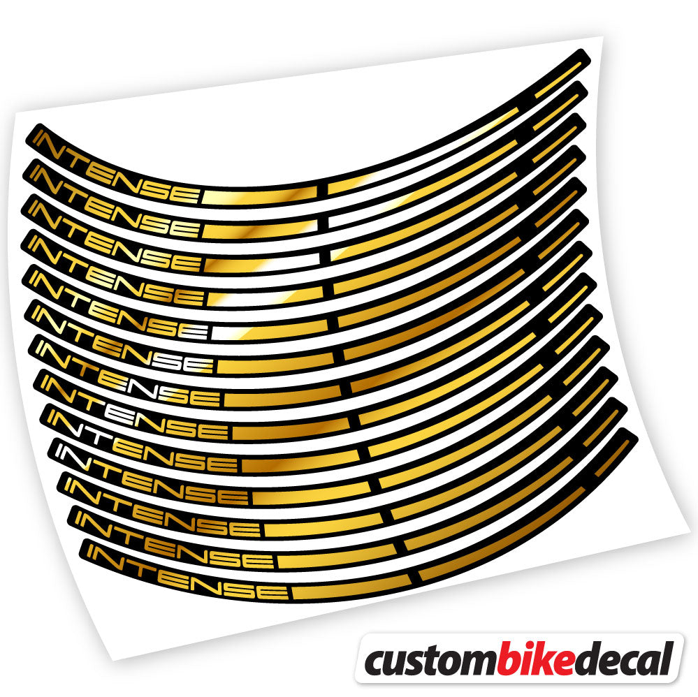 Decal for Intense MTB wheel – bike sticker vinyl, view 6