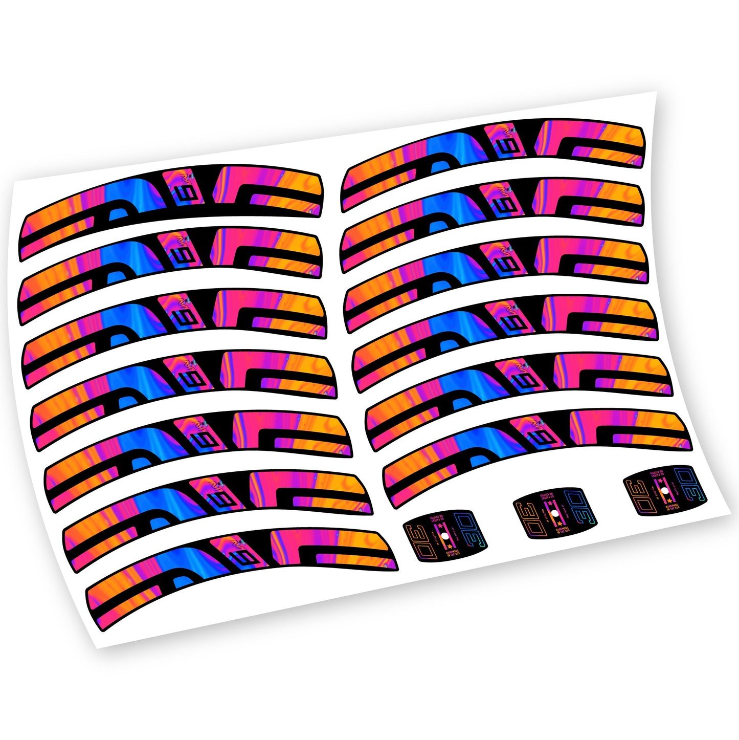 Stickers Enve M9 M930 compatibles Autocollants roues VTT