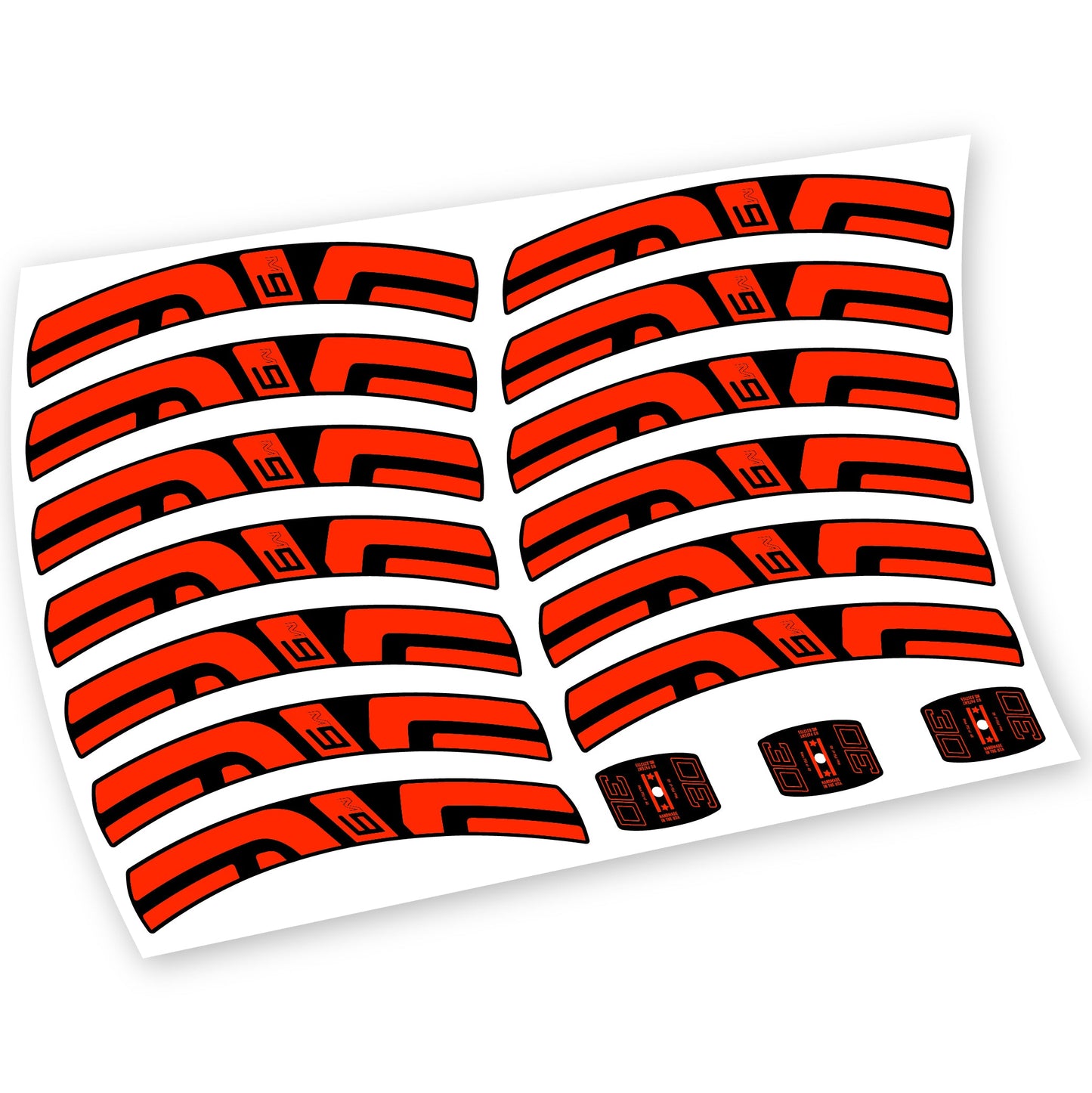 Stickers Enve M9 M930 compatibles Autocollants roues VTT