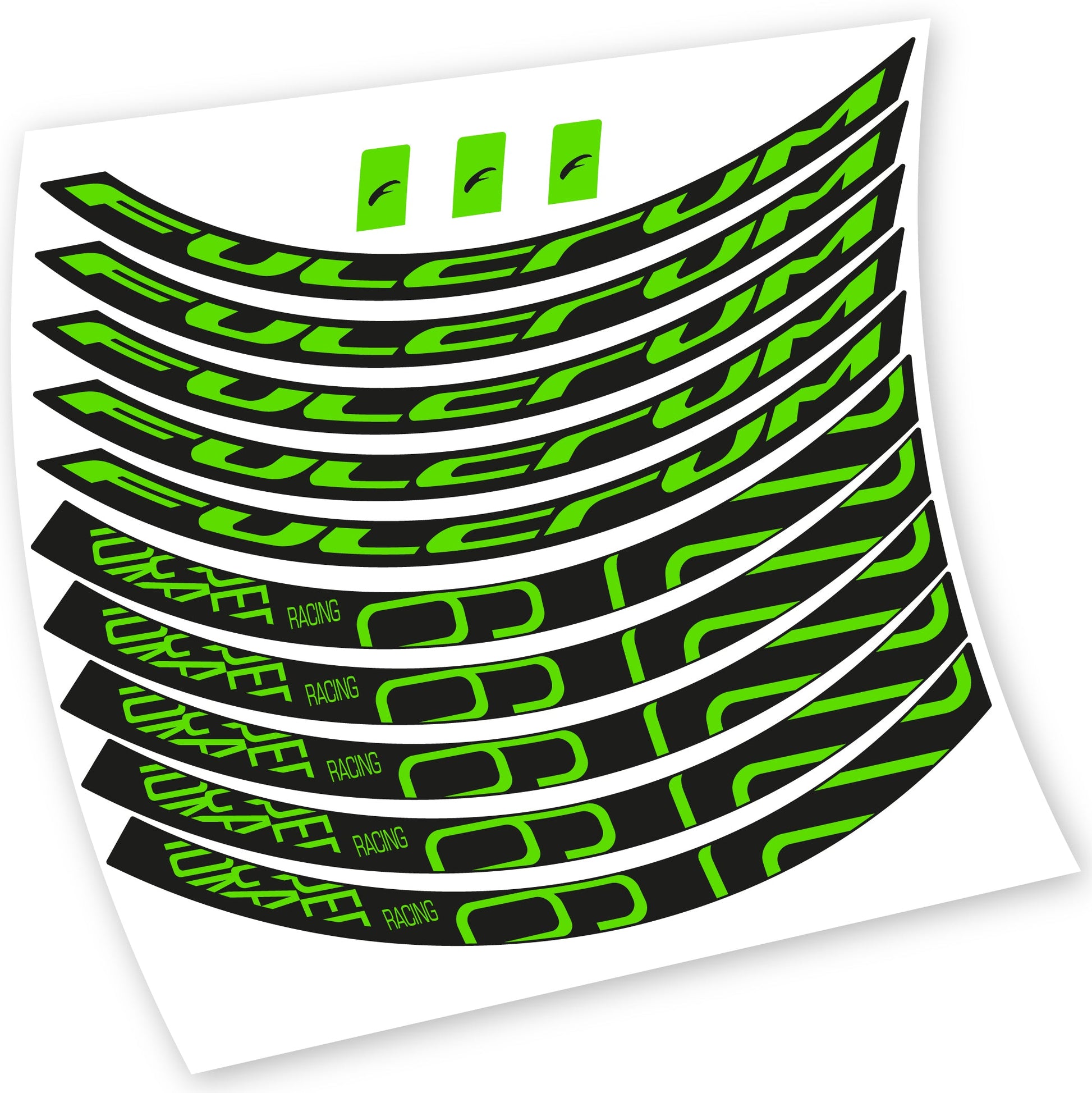 Stickers Fulcrum Racing 6 compatibles Autocollants roues VTT