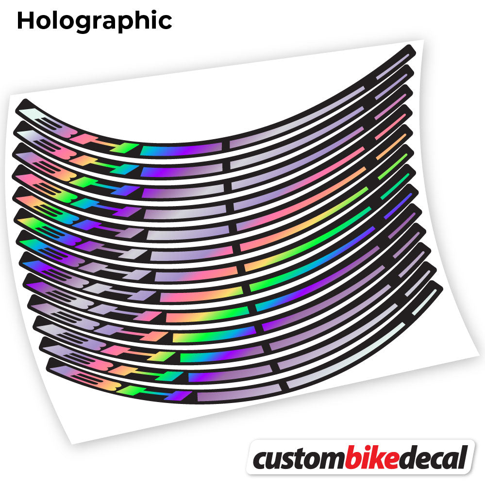Hollographic decal for BH MTB wheel – bike sticker vinyl