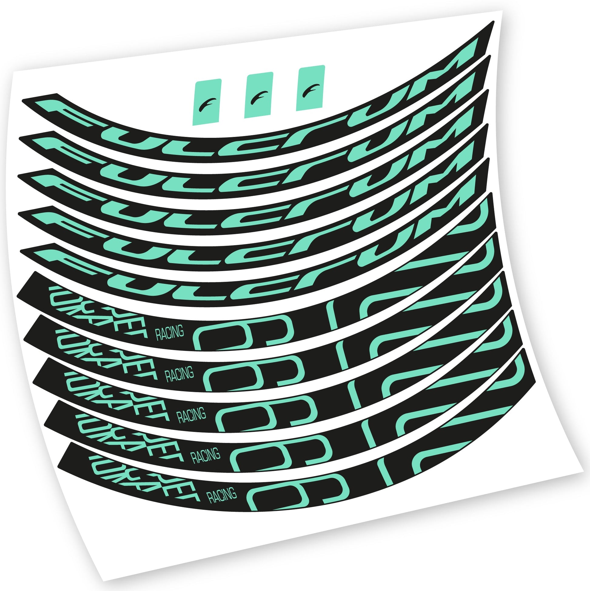 Stickers Fulcrum Racing 6 compatibles Autocollants roues VTT