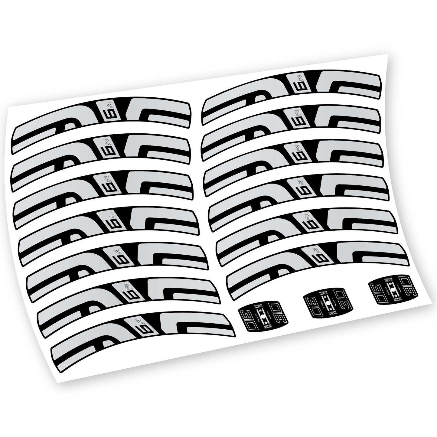 Stickers Enve M9 M930 compatibles Autocollants roues VTT