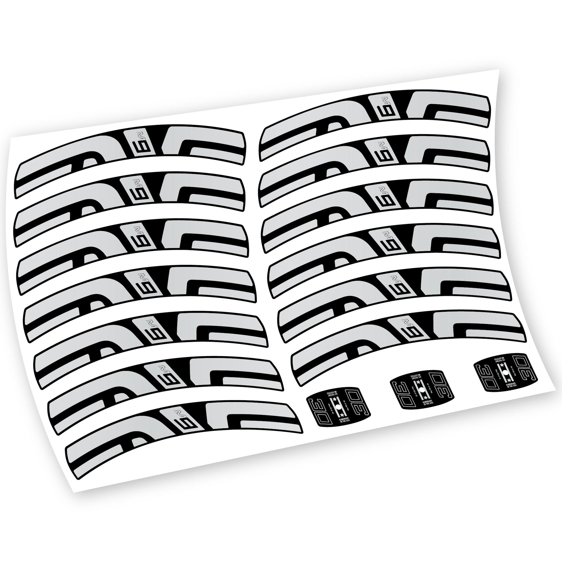 Stickers Enve M9 M930 compatibles Autocollants roues VTT