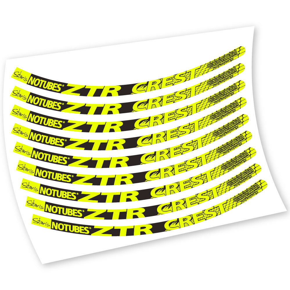 Stickers Notubes ZTR Crest compatibles Autocollants roues VTT 26"