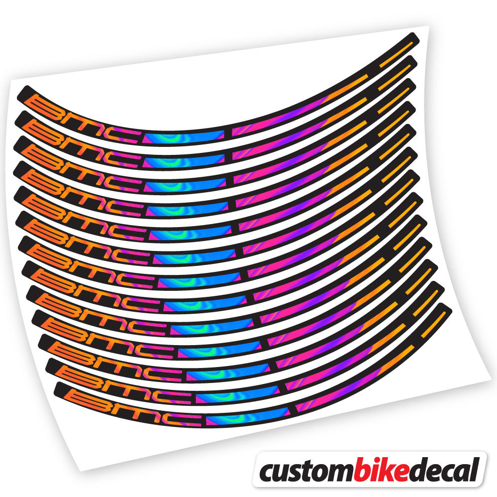 Decal for BMC MTB wheel – bike sticker vinyl