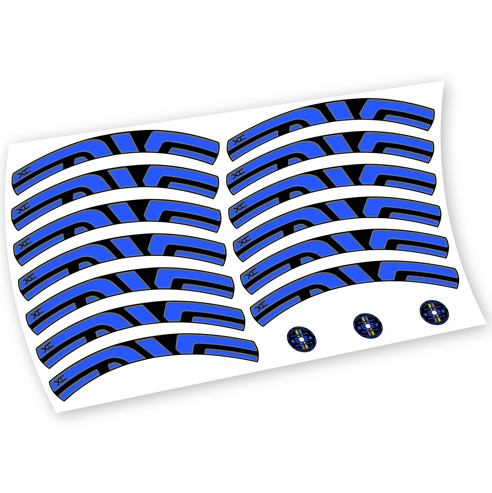 Stickers Enve XC, VTT compatibles Autocollants roues VTT