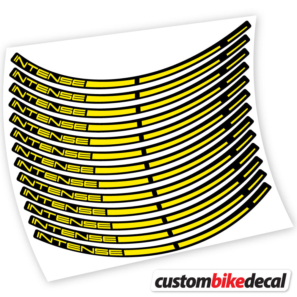 Decal for Intense MTB wheel – bike sticker vinyl, view 10