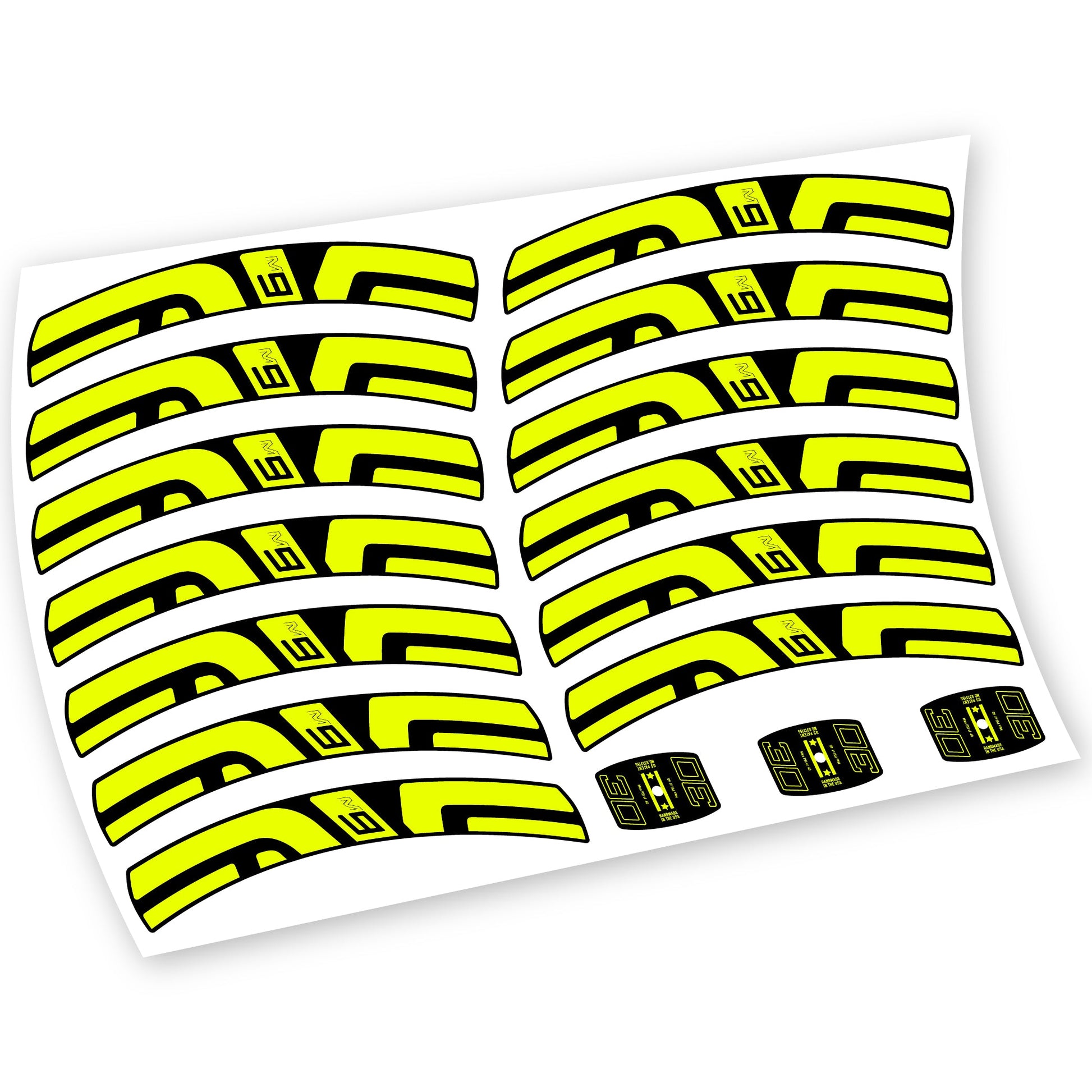 Stickers Enve M9 M930 compatibles Autocollants roues VTT